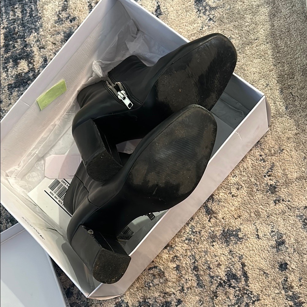 Steve Madden Black Ankle Pixie Booties - image 4